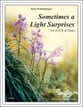Sometimes a Light Surprises SATB choral sheet music cover